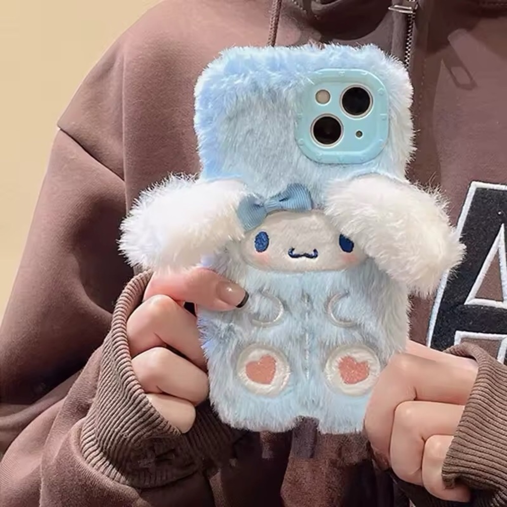 Furry cinnamoroll iPhone case 🩵❄️